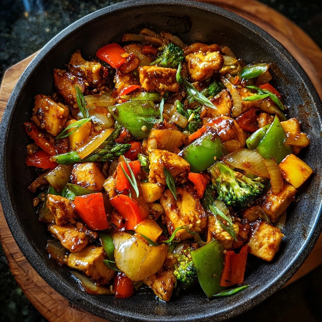 Chicken And Vegetable Stir Fry