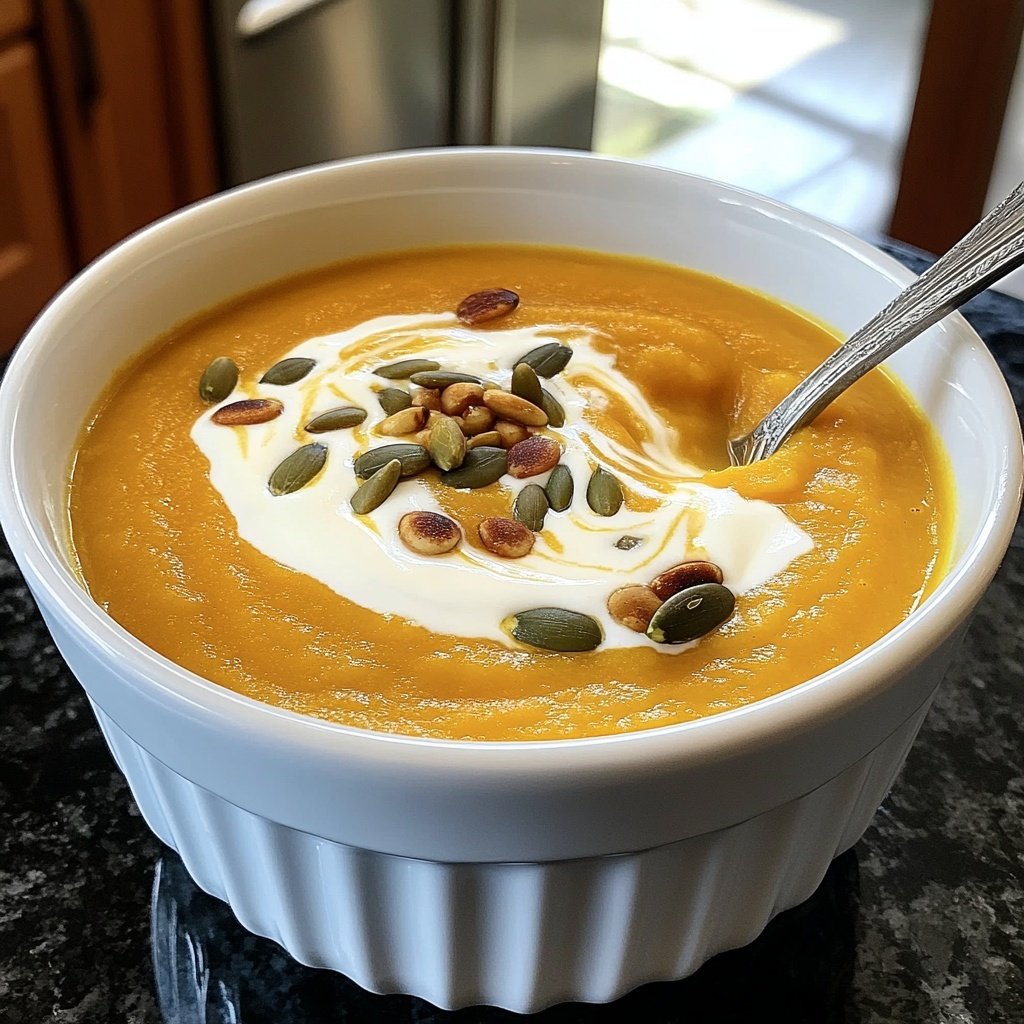 Creamy Squash Soup Recipe