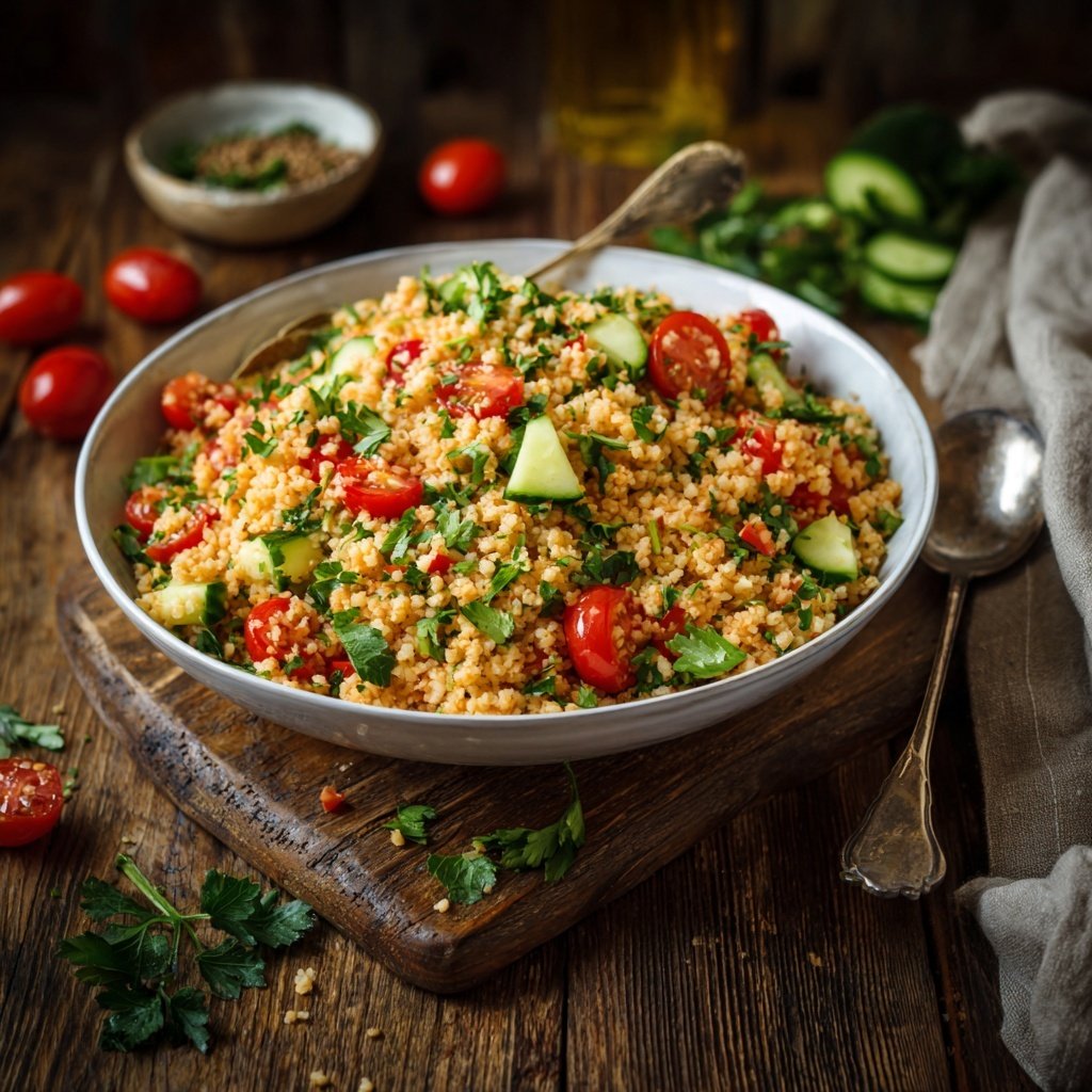 Mediterranean Bulgur Salad