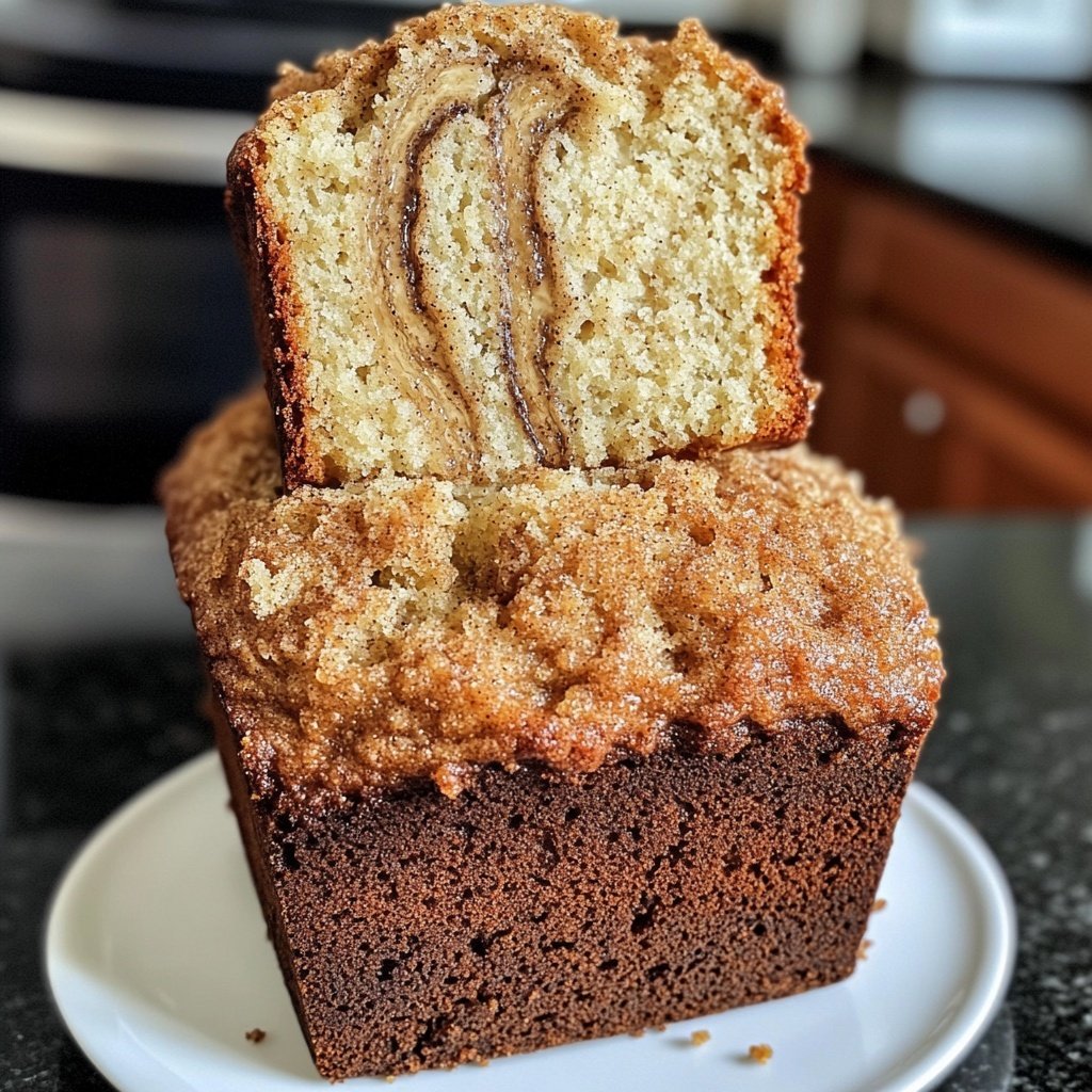 Homemade Cinnamon Swirl Banana Bread – Perfect for Brunch!