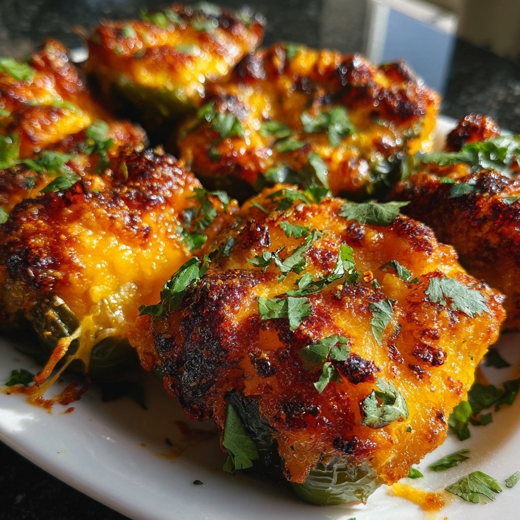 Super Bowl Party Food Nacho Stuffed Peppers