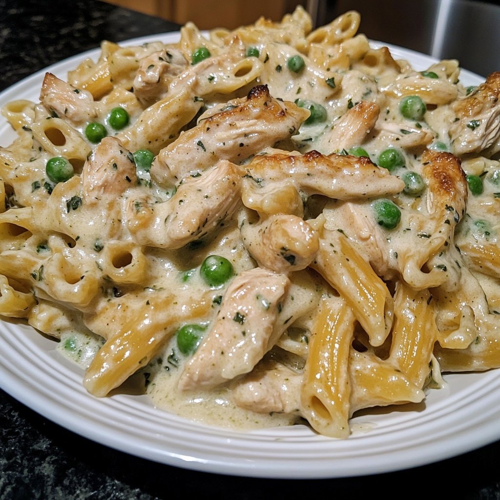 Creamy Chicken Pot Pie Pasta