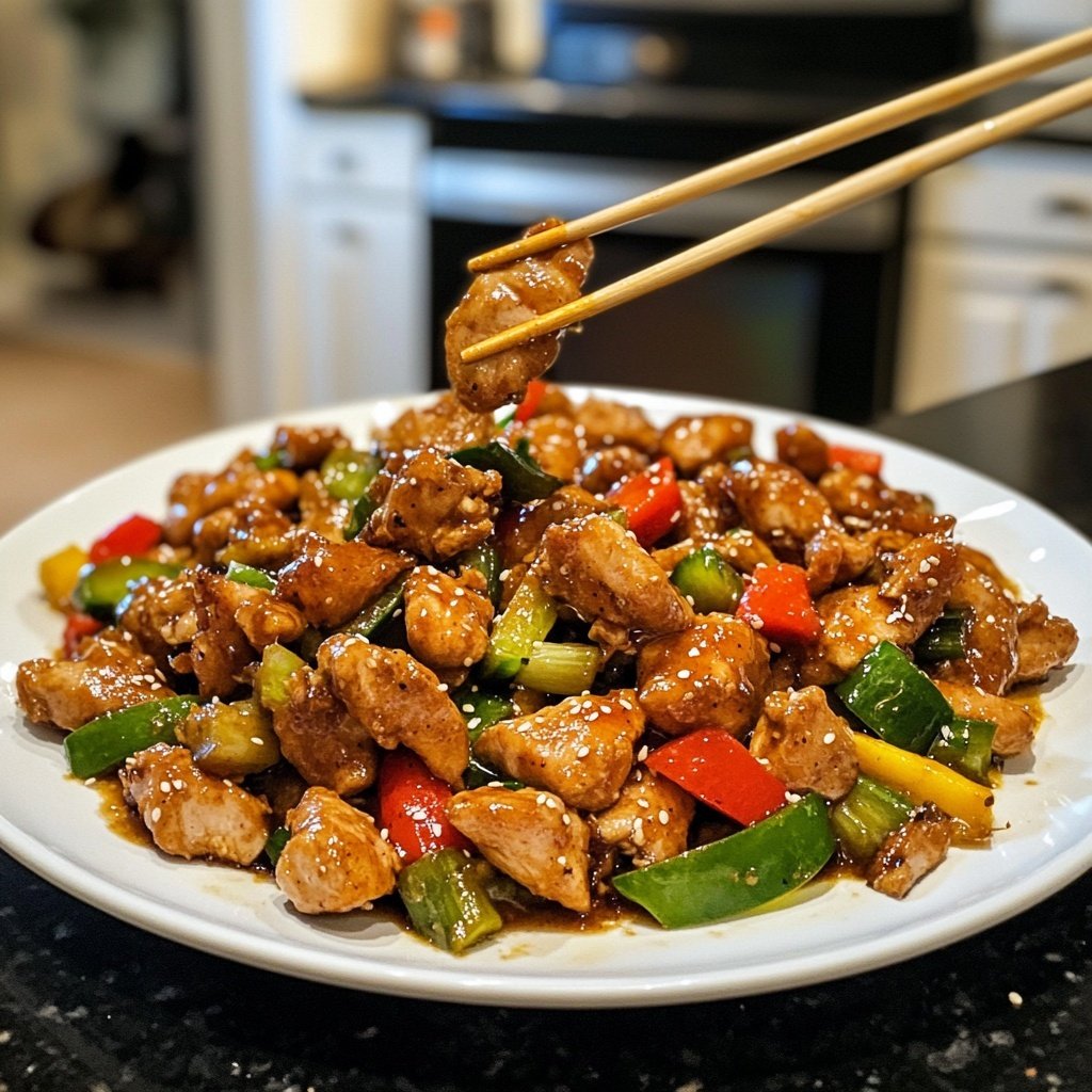 Easy Mongolian Chicken
