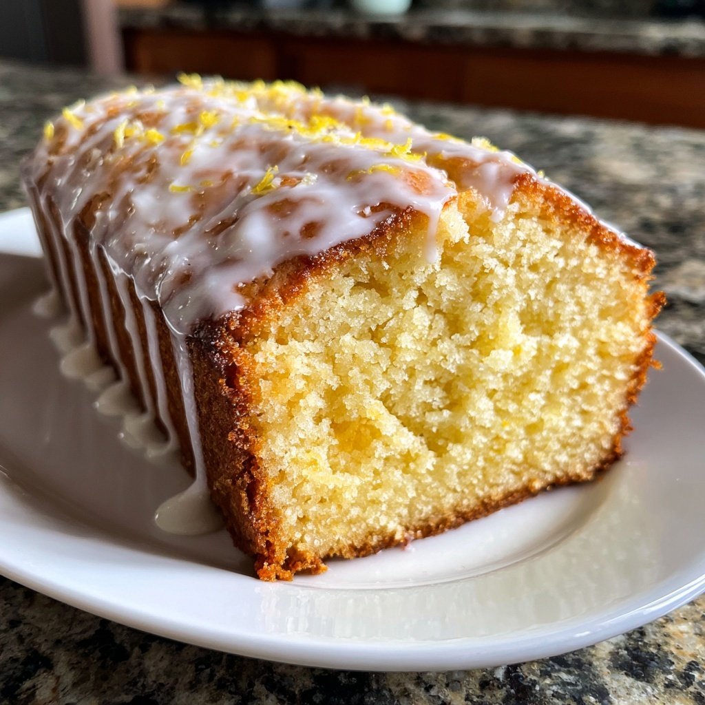Limoncello Lemon Loaf Cake