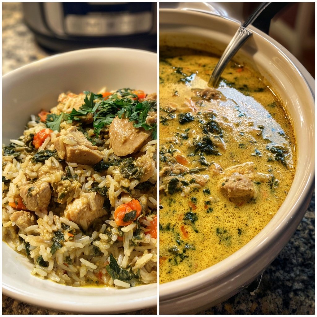 Slow Cooker Chicken And Rice