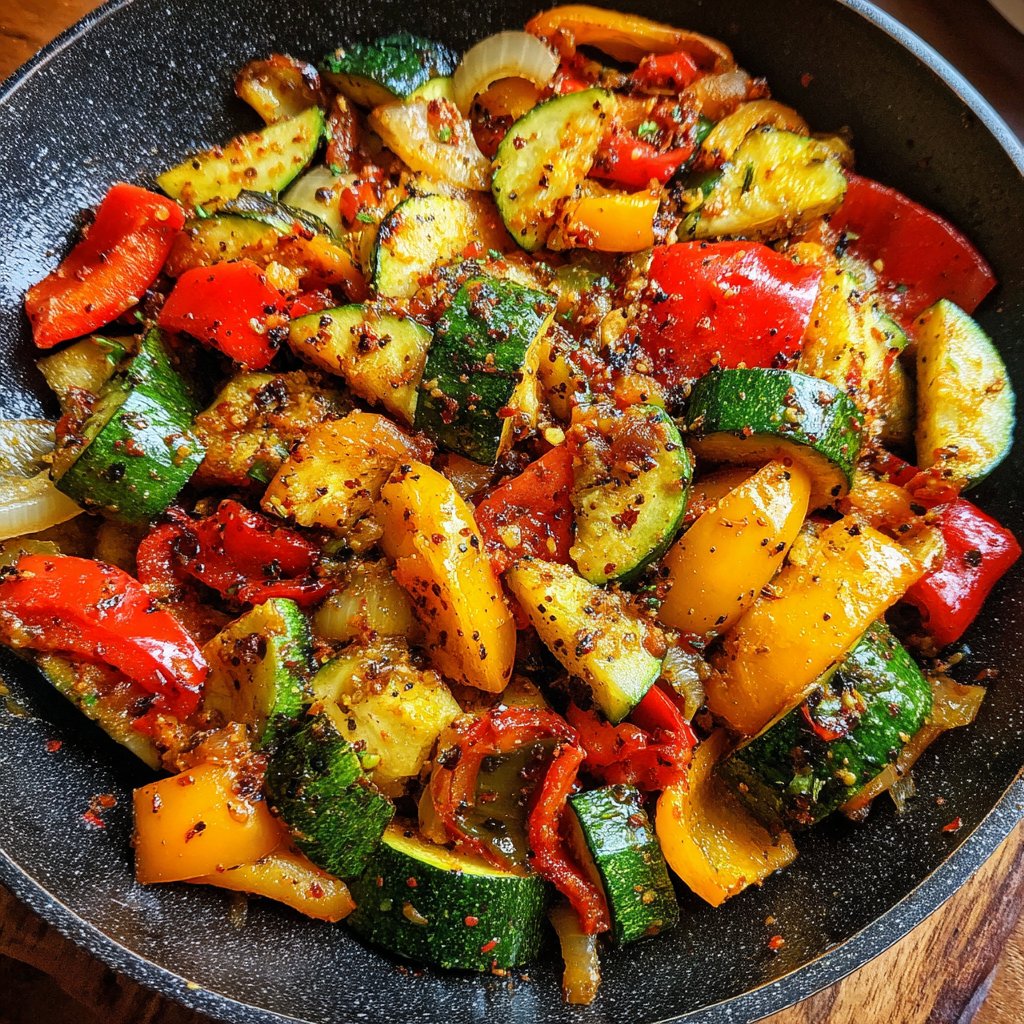 Smoky Paprika Veggie Skillet