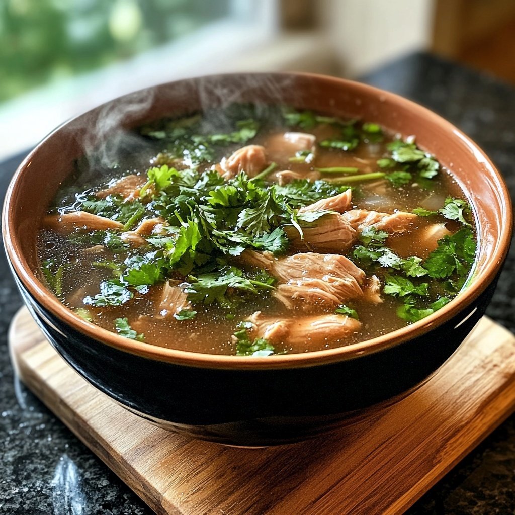 Crockpot Pho Ga (chicken pho)