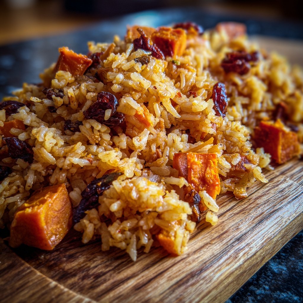 Smoky Paprika Sweet Potato Rice